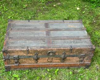 Antique Steamer Trunk