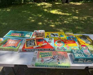 Vintage Board Games Feat. Candyland, Chutes And Ladders