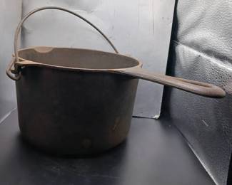 Small Rusted Metal Pot