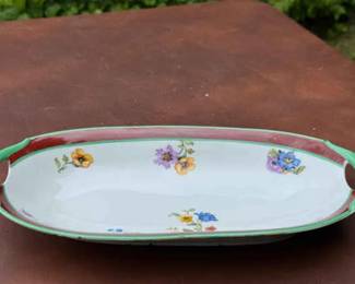 Moschendorf PM Bavaria Germany Rectangular Bowl