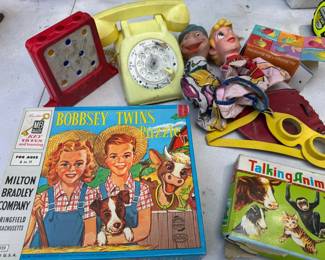 Vintage Toys Feat. Bobsey Twins Puzzle