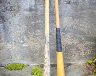 (2) Vintage Wood Bats