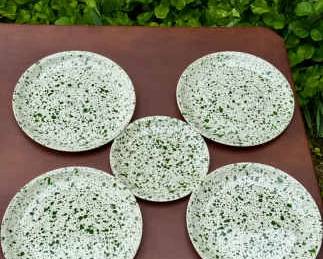(5) Paden City Pottery Company Plates