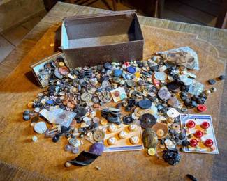 HUGE Vintage Button Collection