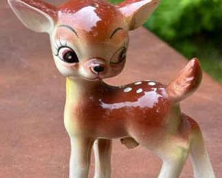 Vintage Deer Salt Shaker