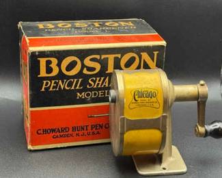 Boston Pencil Sharpener Model L With Box