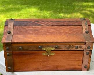 Wooden Treasure Chest