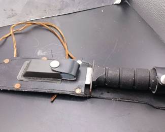 Knife With Sheath