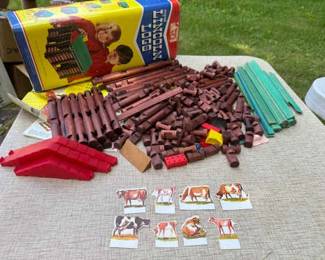 Vintage Original Lincoln Logs