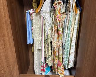 Tablecloths 
Curtains
Table runners