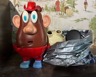 It’s Mr. potato I don’t know what happened to his companion. He may have been under a lot of stress, but his parts are in the bag.