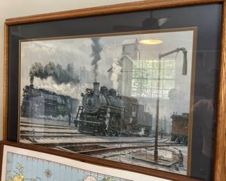 Nice collection of really good, solid, attractive frame prints in various sizes all matter