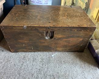 all original soldiers military trunk