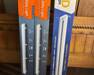 New inbox, LED overhead handyman shop lights