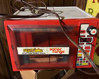 Fun time electric bake oven sonar range just what we need now what’s gonna happen