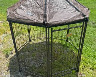 Large dog pen