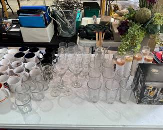 Glassware misc.