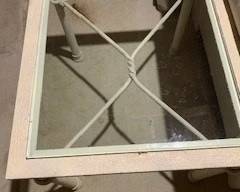 Rod Iron End Table