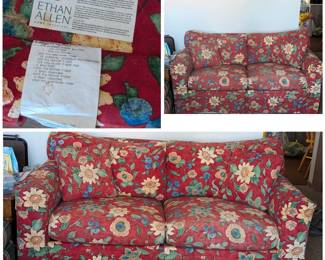 Ethan Allen loveseat