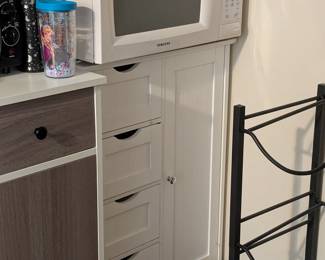 Table cabinet with drawers - Microwave
