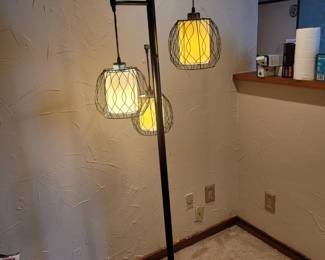 3Light Vintage Tree Lamp 