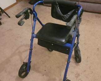 Medline Basic Aluminum Rollator