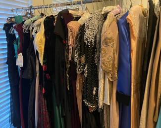 VINTAGE FOR THE MOST PART FORMAL WEAR - ALEXIS CARRINGTON HAS NOTHING - ON US !!