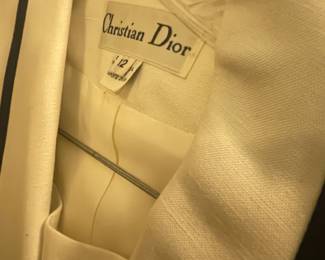 VINTAGE DIOR SUIT HAVE A FEW