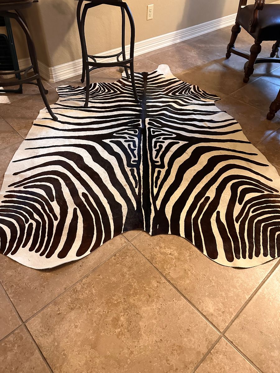 Zebra Rug