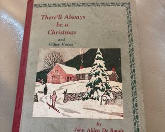 There'll Always be a Christmas and Other Verses by John Alden De Ronde 
