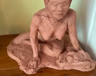 Austin Production terracotta sculpture 