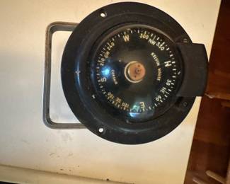 vintage Kelvin White Constellation Marine boat navigation compass 