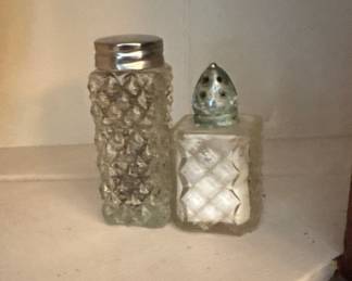 crystal salt and pepper shaker 