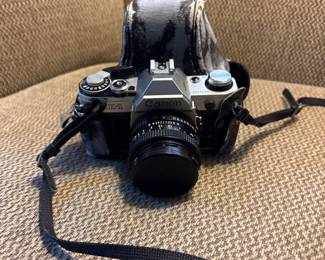Canon AE-1 classic 35mm film SLR camera 