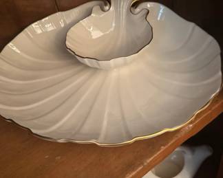 Lenox Aegean Sea Shell Serving dish 