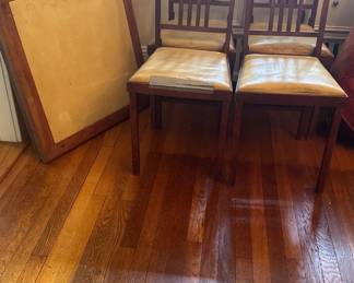 Sheraton Mahogany Dining Chairs 