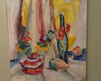 Still life oil painting by Charles Goodhue 