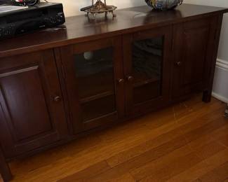 Mahogany TV Stand 