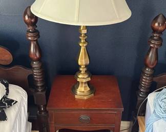 Brass table lamp 