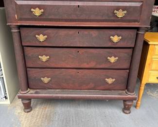 antique empire chest of drawers 