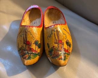 Dutch wooden clogs 