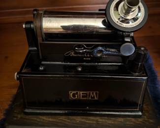 antique Edison GEM Phonograph 
