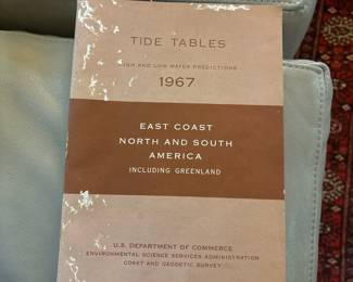 Tide Tables 1967  High and Low Water Predictions 