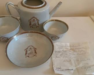set of Chinese Export Porcelain 