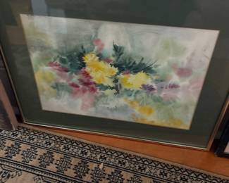 Floral watercolor 