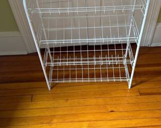 wire shoe rack 
