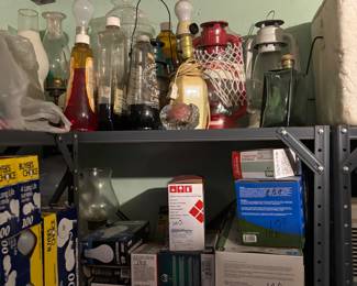 We have a few little oil lamps and another sweet things