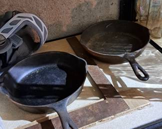 Cast iron skillets
