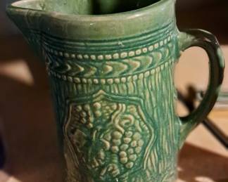 Stoneware pitcher