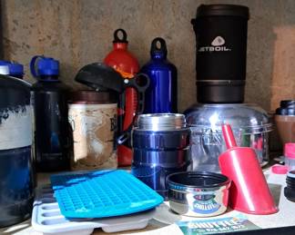 Miscellaneous camping items